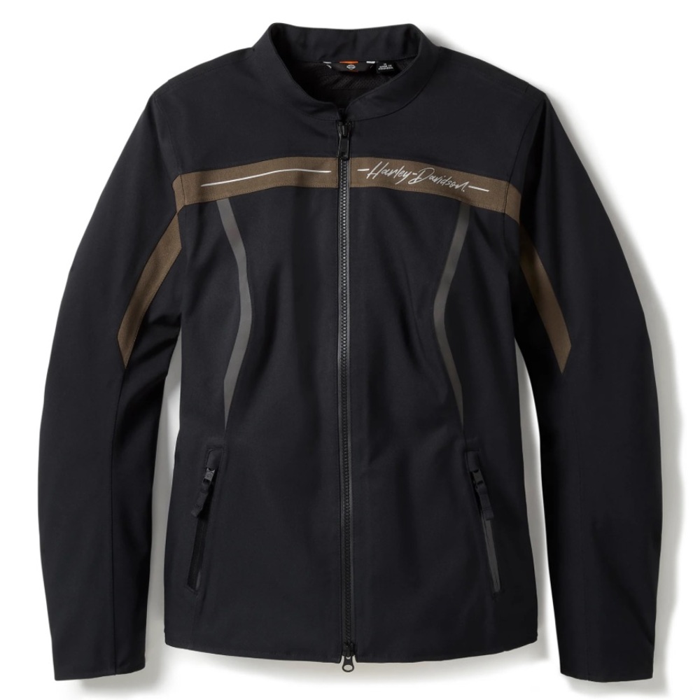 Harley-Davidson Women's Waterproof Textile Riding Jacket - Size M